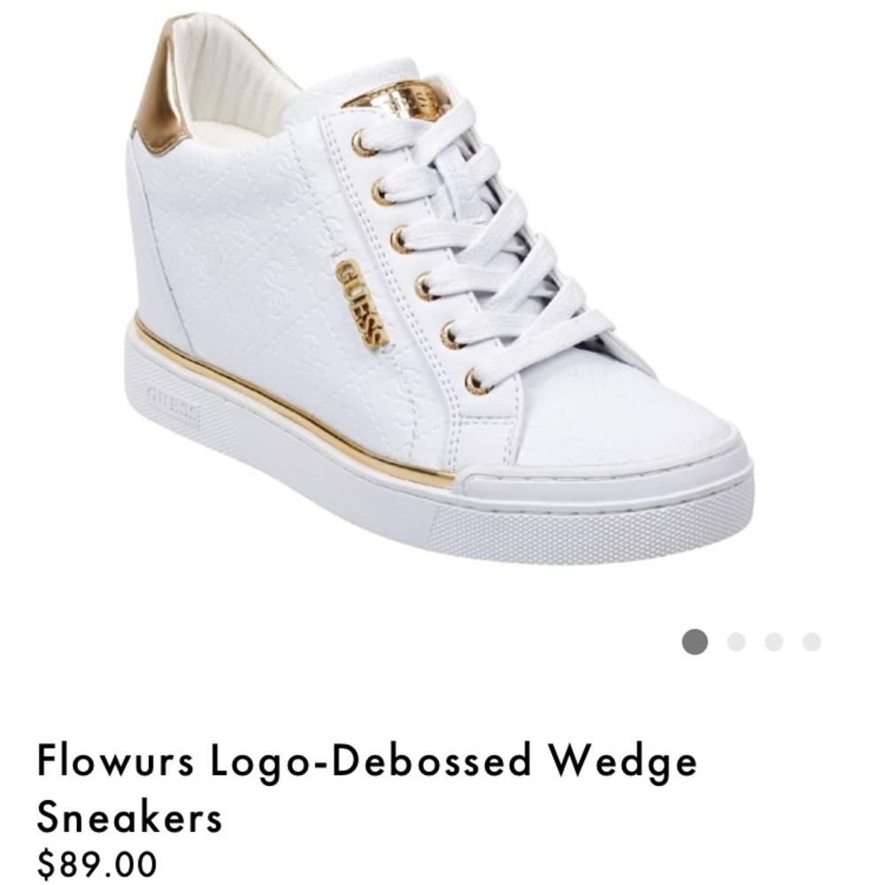 Guess high-top sneakers, womens size 9,5
